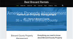 Desktop Screenshot of bestbrevardrentals.com